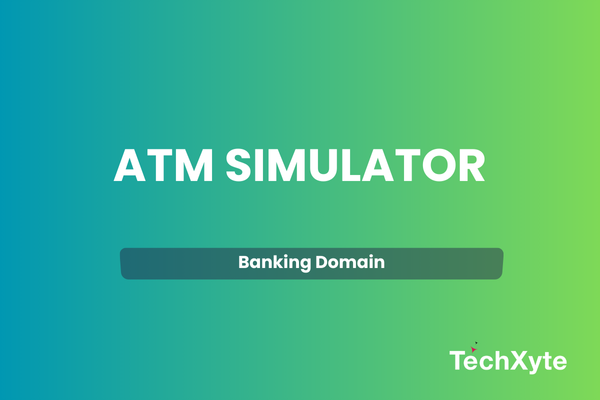 ATM Simulator - <p>Software replicating ATM functionality for training or testing purposes.</p> project screenshot